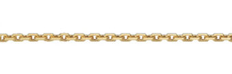 Max Fr&ouml;hlich Ketten Ref.-Nr.: 2160/45 925/GP/- Silber, gelb L&auml;nge 45cm