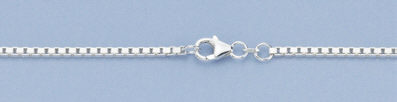 Halsschmuck Ref.-Nr.: 8215/40 925/- Silber, wei&szlig; L&auml;nge 40 cm