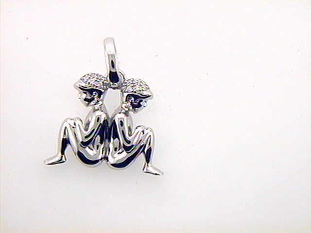 Halsschmuck Ref.-Nr.: 99/Zwi 925/- Silber 5 Zirkonia 
