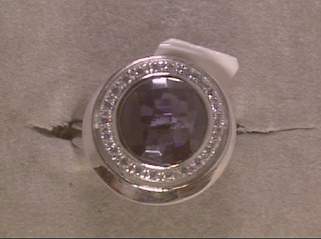 Handschmuck Ref.-Nr.: MU11-112 925/- Silber 1 Zirkonia  lila 