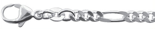 Max Fr&ouml;hlich Halsschmuck Ref.-Nr.: F09898/50 925/- Silber, wei&szlig;  L&auml;nge 50cm