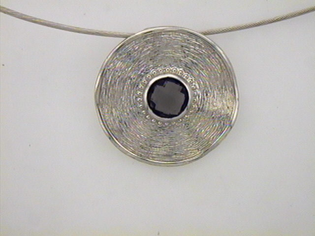 Halsschmuck Ref.-Nr.: MU12-106 925/- Silber 1 Rauchquarz braun 