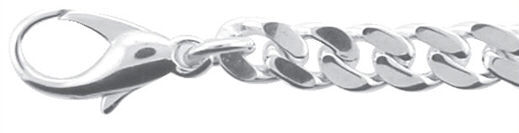 Max Fr&ouml;hlich Armband Ref.-Nr.: F15800/21 925/- Silber, wei&szlig; L&auml;nge 21cm
