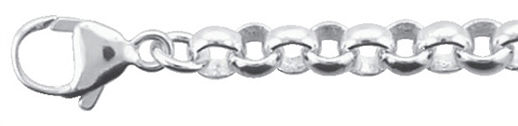 Max Fr&ouml;hlich Armband Ref.-Nr.: F86389/19 925/- Silber L&auml;nge 19 cm