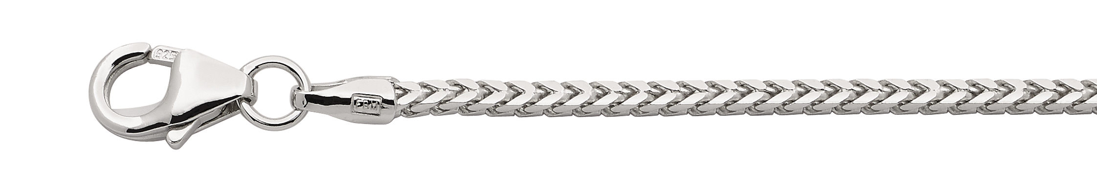 Max Fr&ouml;hlich Ketten Ref.-Nr.: F150766/45 925/- Silber Individual-Nr. 15076603