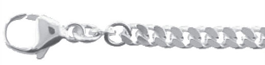 Max Fr&ouml;hlich Halsschmuck Ref.-Nr.: F26612/60 925/- Silber L&auml;nge 60 cm