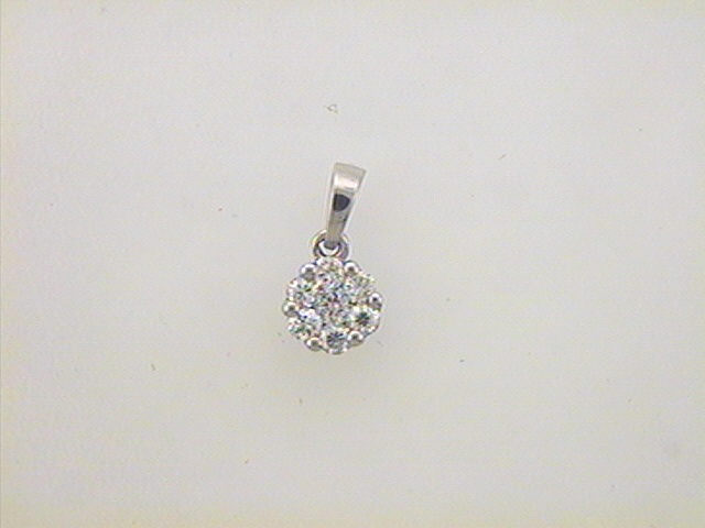 Max Fr&ouml;hlich Halsschmuck Ref.-Nr.: AN 159291 925/- Silber, Rhodiniert Zirkonia  Wei&szlig; 