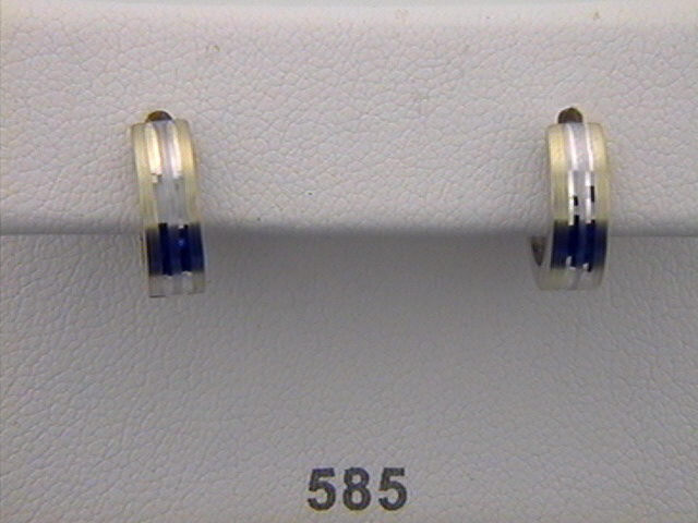 Kopf.-und Ohrschmuck Ref.-Nr.: 665/160118 585/- Gold 