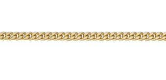 Ketten Ref.-Nr.: 2040/45 925/GP/- Silber, gold L&auml;nge 45cm
