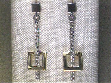 Kopf.-und Ohrschmuck Ref.-Nr.: 11-86595-0 585/- Gold 24 Diamant Top Cape deutliche Einschl&uuml;sse Brillantschliff 0.16ct. 