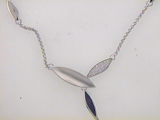 Halsschmuck Ref.-Nr.: 88/167267/45 925/- Silber 