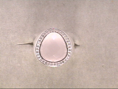 Handschmuck Ref.-Nr.: 2006-1947 925/- Silber 1 Rosenquartz 