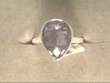 Handschmuck Ref.-Nr.: 2021-1945 925/- Silber 1 Amethyst 8 Zirkonia 