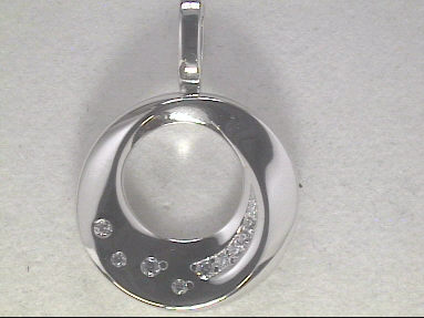 Linkenheil Halsschmuck Ref.-Nr.: 6464-4301 333/- Gold, wei&szlig; 9 Zirkonia  