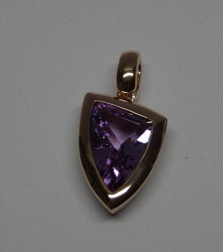 Halsschmuck Ref.-Nr.: 2078-4645-6 925/- Silber 1 Amethyst lila 