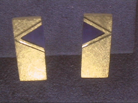 Kopf.-und Ohrschmuck Ref.-Nr.: K1-0942 333/- Gold 2 Lapis Lazuli 