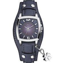 S. Oliver Damenuhren EST/- Stahl Leder Quartz 30 Meter Ref.-Nr.: SO-2513-LQ 
