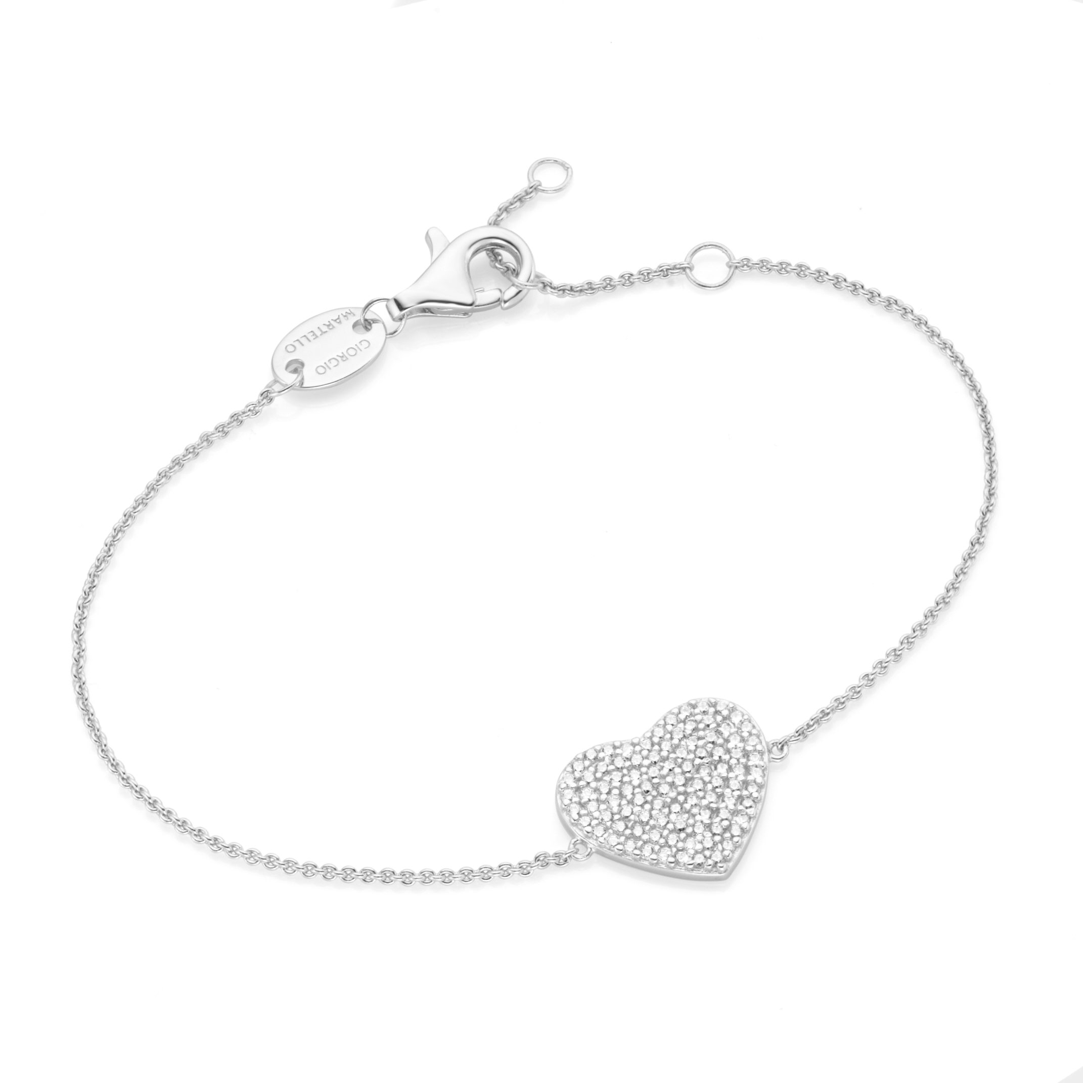 Armschmuck Ref.-Nr.: 204989190 925/- Silber 89 Zirkonia  Wei&szlig; Unbekannt/ Nicht Definierbar Brillantschliff 