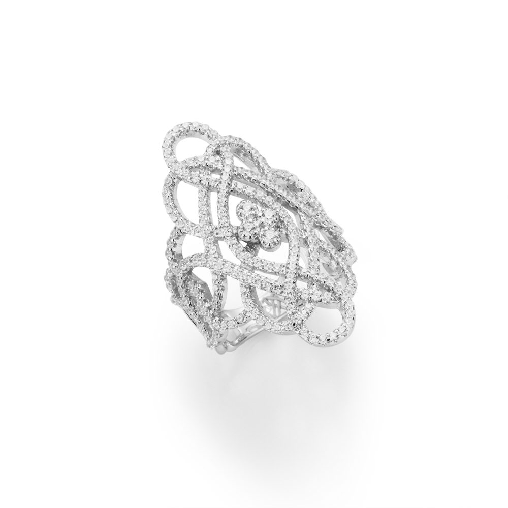 Handschmuck Ref.-Nr.: 307109560 925/- Silber 218 Zirkonia  Wei&szlig; Unbekannt/ Nicht Definierbar Brillantschliff 