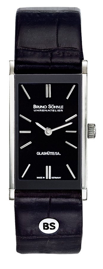 Bruno S&ouml;hnle Damenuhren Stahl Leder Quartz 30 Meter Ref.-Nr.: 17-73099-741 