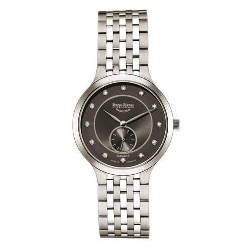 Bruno S&ouml;hnle Damenuhren Stahl Metall Quartz 30 Meter Ref.-Nr.: 17-13136-775 