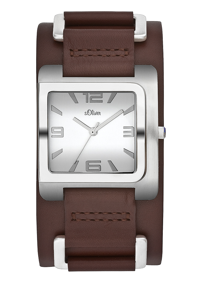 S. Oliver Herrenuhren EST/- Stahl Quartz 100 Meter Ref.-Nr.: SO-1642-LQ 