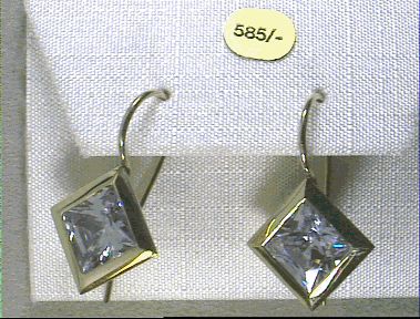Kopf.-und Ohrschmuck Ref.-Nr.: 959 585/- Gold 