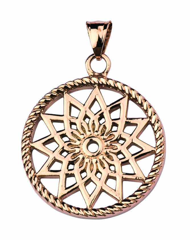 Traumf&auml;nger Anh&auml;nger Ref.-Nr.: TF01LRO  Vergoldet/- Edelstahl, Ros&eacute;