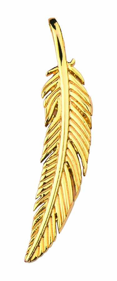 Traumf&auml;nger Anh&auml;nger Ref.-Nr.: TF03SGO Stahl, gelb L&auml;nge 3,5cm