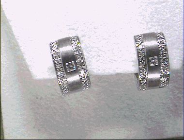 Kopf.-und Ohrschmuck Ref.-Nr.: 296922019 585/- Gold 22 Diamant Wesselton kleine Einschl&uuml;sse Brillantschliff 0.16ct. 