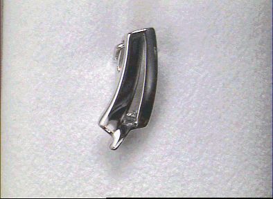 Wilhelm M&uuml;ller Halsschmuck Ref.-Nr.: 256029019 585/- Gold, wei&szlig; 1 Diamant Wesselton kleine Einschl&uuml;sse Brillantschliff 0,02ct. 