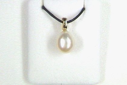 Wilhelm M&uuml;ller Halsschmuck Ref.-Nr.: 649478019 585/- Gold, gelb 1 China Zuchtperlen