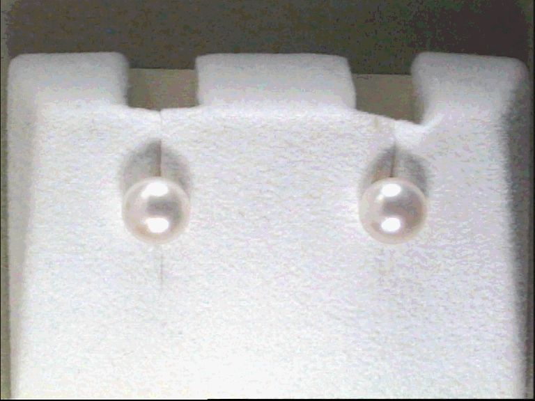 Wilhelm M&uuml;ller Ohrschmuck Ref.-Nr.: 691199019 585/- Gold 2 S&uuml;&szlig;wasser Zuchtperle 6,0-6,5 mm Wei&szlig;