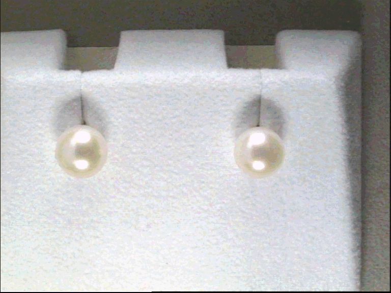 Wilhelm M&uuml;ller Ohrschmuck Ref.-Nr.: 691186019 585/- Gold 2 S&uuml;&szlig;wasser Zuchtperle 6,0-6,5 mm Wei&szlig;