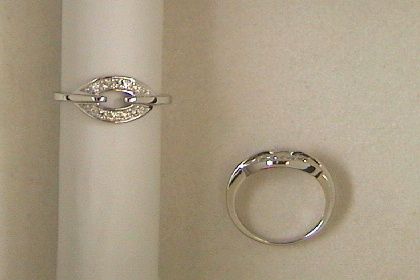 Ringe Ref.-Nr.: 674353056 333/- Gold, wei&szlig; Zirkonia  Wei&szlig;  Ringgr&ouml;&szlig;e 56