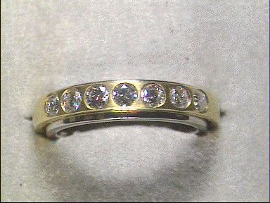Ringe Ref.-Nr.: 144390919 750/- Gold, Gelbgold/Weissgold 7 Diamant Top Wesselton kleine Einschl&uuml;sse Brillantschliff 0,61ct.  Ringgr&ouml;&szlig;e 56