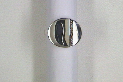 Handschmuck Ref.-Nr.: 9911320 925/- Silber 13 Diamant Wesselton deutliche Einschl&uuml;sse Brillantschliff 0.06ct. 
