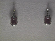 Kopf.-und Ohrschmuck Ref.-Nr.: 2997989 585/- Gold 2 Rubin 8 Diamant Wesselton kleine Einschl&uuml;sse Brillantschliff 0.04ct. 