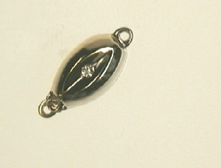 Halsschmuck Ref.-Nr.: 3633160 585/- Gold 2 Diamant Wesselton deutliche Einschl&uuml;sse Brillantschliff 0.05ct. 