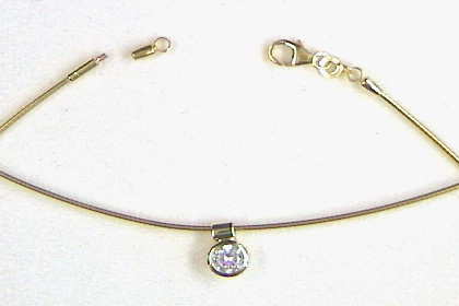 Halsschmuck Ref.-Nr.: 5484050 333/- Gold 1 Zirkonia 