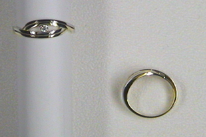 Ringe Ref.-Nr.: 6745060 333/- Gold 1 Zirkonia   Ringgr&ouml;&szlig;e 53