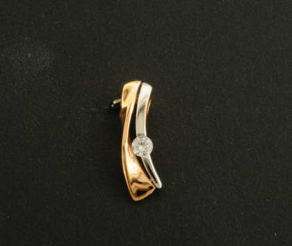 Halsschmuck Ref.-Nr.: 6506130 333/- Gold 1 Zirkonia  Wesselton 