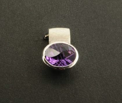 Halsschmuck Ref.-Nr.: 9934250 925/- Silber 1 Amethyst lila 