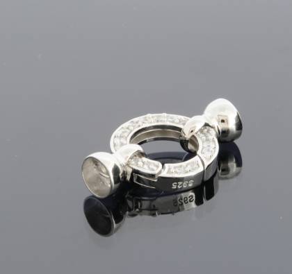 Halsschmuck Ref.-Nr.: 3808530 925/- Silber 17 Zirkonia 