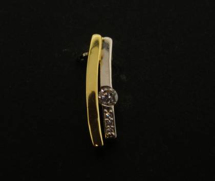 Halsschmuck Ref.-Nr.: 6506930 333/- Gold 4 Zirkonia 