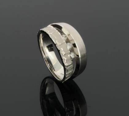 Handschmuck Ref.-Nr.: 7457720 925/- Silber 3 Zirkonia 