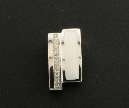 Halsschmuck Ref.-Nr.: 7616810 Silber 14 Zirkonia 