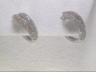 Kopf.-und Ohrschmuck Ref.-Nr.: 0902669 750/- Gold 148 Diamant Top Wesselton kleine Einschl&uuml;sse Brillantschliff 0.48ct. 