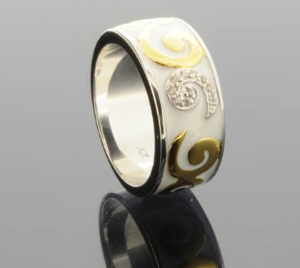 Handschmuck Ref.-Nr.: 7459400 925/- Silber 10 Zirkonia 