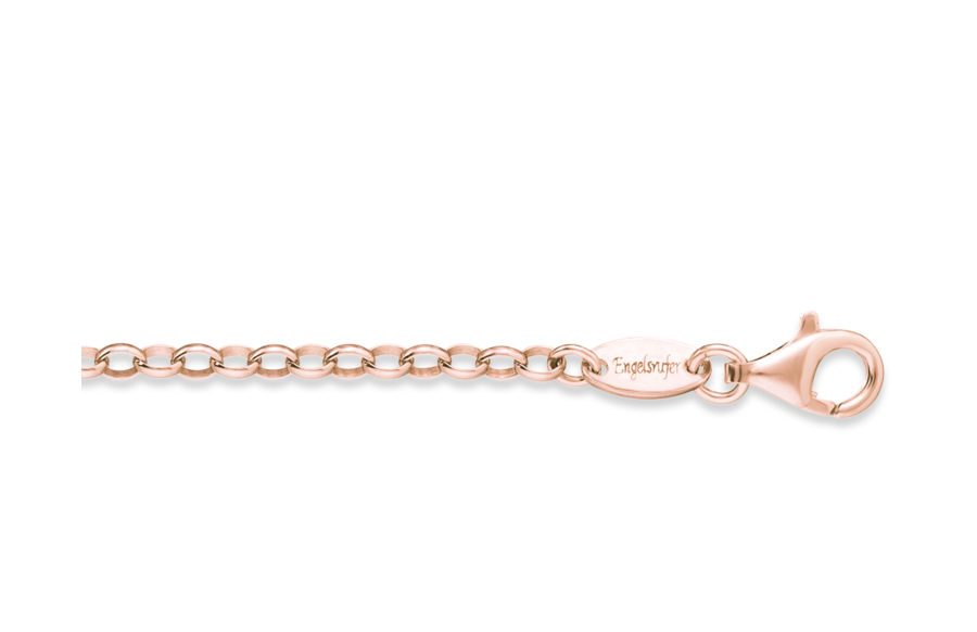 Halsschmuck Ref.-Nr.: ERN-45-AR 925/- Silber, Ros&eacute; 